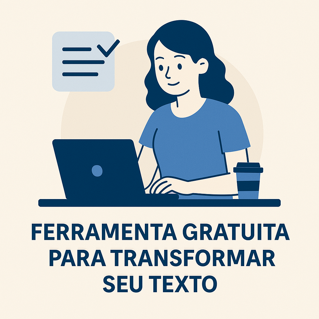 Ferramenta gratuita para transformar texto